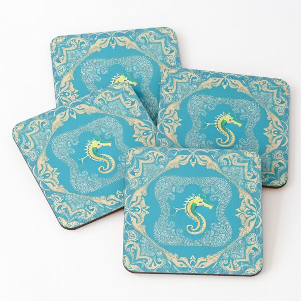Item preview, Seahorse pattern designed and sold by PatronesKawai.