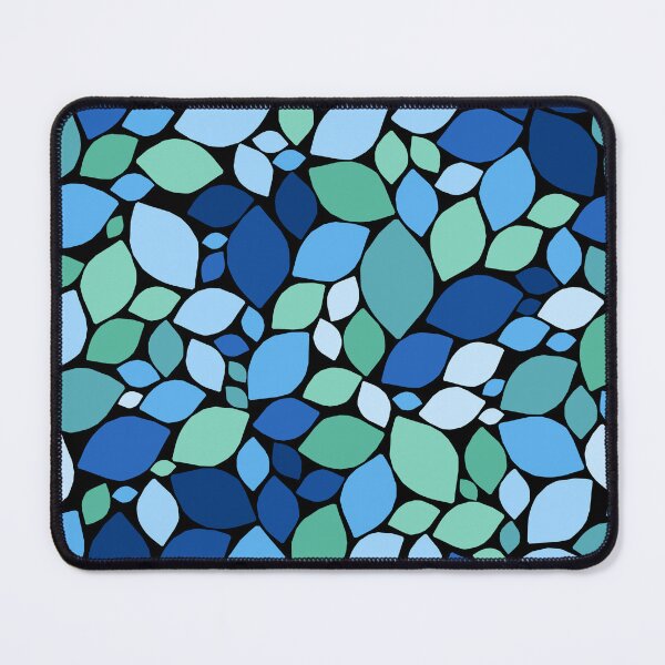 Item preview, Bluish and turquoise stones eye-shape theme designed and sold by EMMonovi.