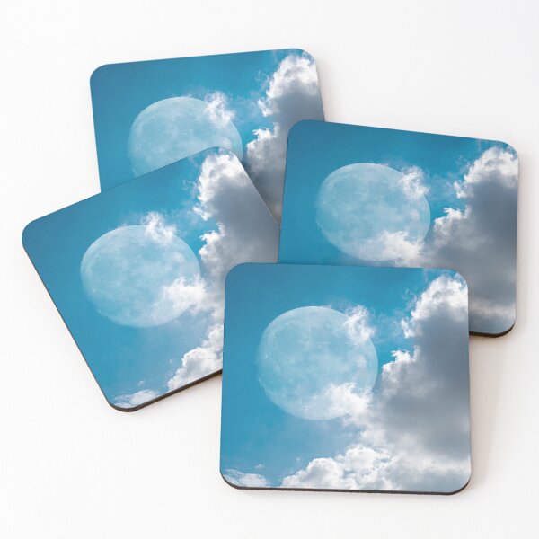 Item preview, Moon in the blue sky designed and sold by JOYM0610.