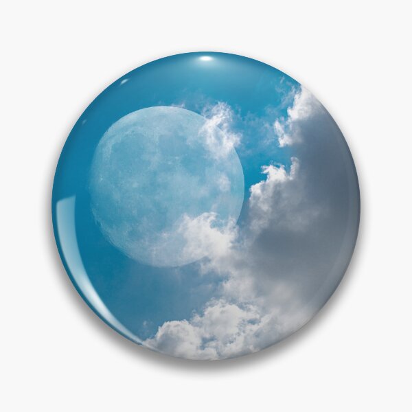 Item preview, Moon in the blue sky designed and sold by JOYM0610.