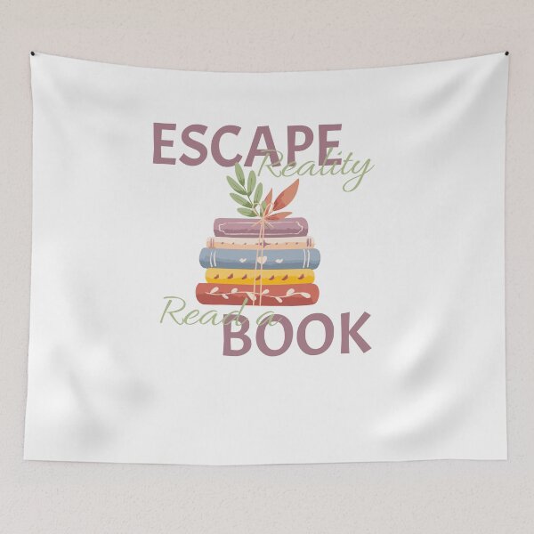 Item preview, Escape Reality | Read A Book designed and sold by ChristyPatino.