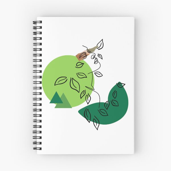 Item preview, Woman among leaves in Line Drawing | Artistic Fusion designed and sold by brynatshop.