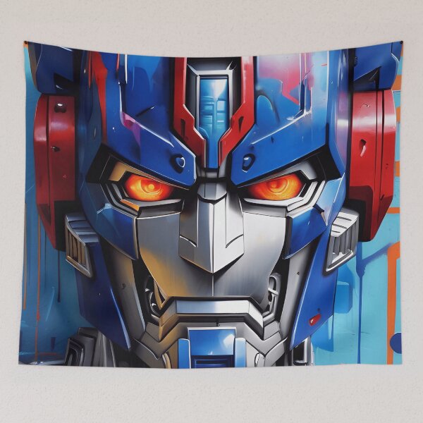 Item preview, Futuristic Angry Fighter Robot designed and sold by TheArtOfPat.
