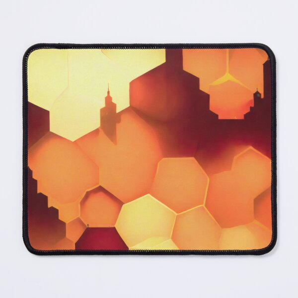 Item preview, City Bazaar Delights in Hexagons designed and sold by PanoramaPrints.