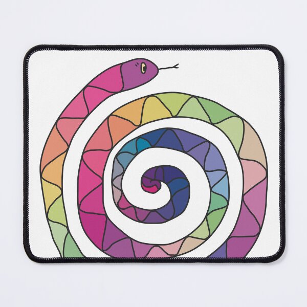 Item preview, Rainbow spiral snake designed and sold by silvanillion.