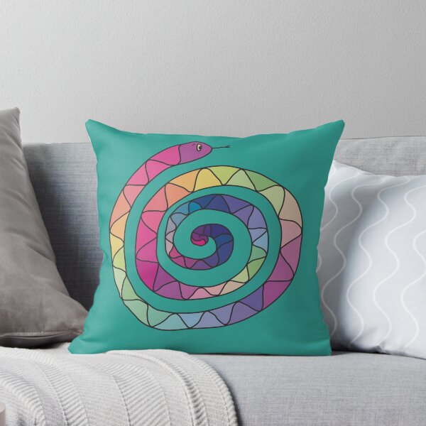 Item preview, Rainbow spiral snake designed and sold by silvanillion.