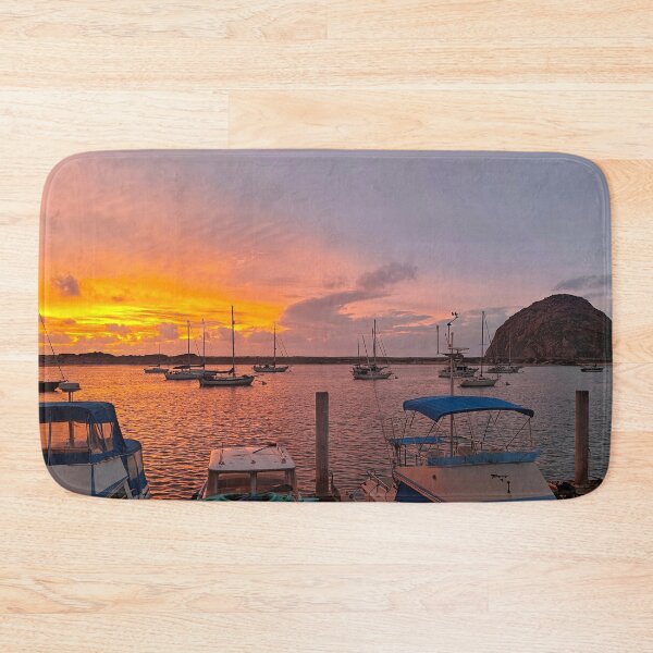 Item preview, Violet Sunset over Morro Bay designed and sold by Michael Rock Art.