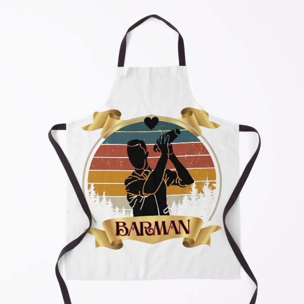 Item preview, Barman, funny gift for bartender, designed and sold by GroonSpace.