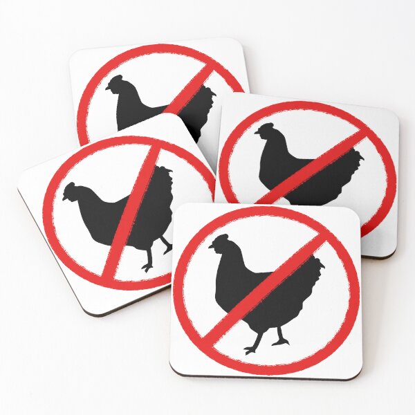 Item preview, No Chickens designed and sold by mwagie.