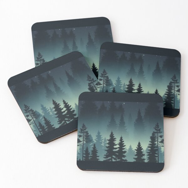Item preview, Mysterious Forest designed and sold by ArtCraftLab.
