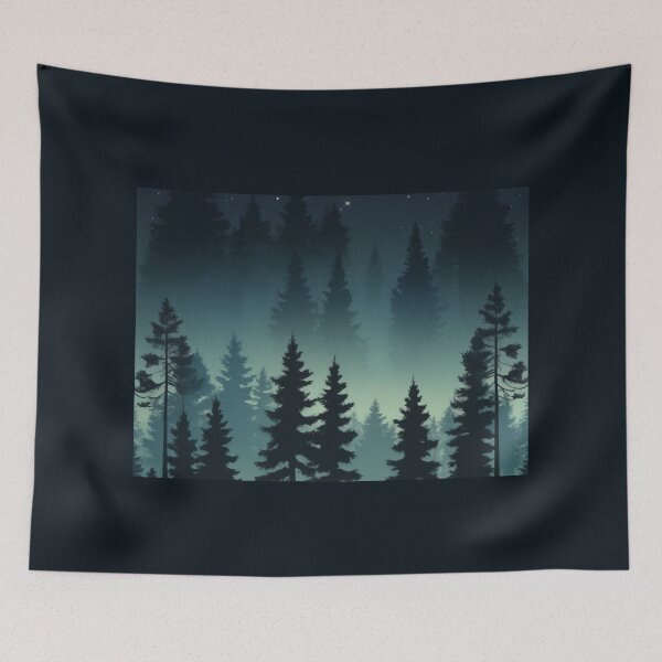Item preview, Mysterious Forest designed and sold by ArtCraftLab.