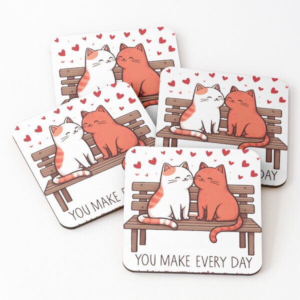 Item preview, Cute Cats Valentines Day designed and sold by tee snap.