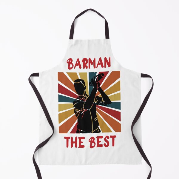 Item preview, The best Barman, funny gift for bartender, designed and sold by GroonSpace.