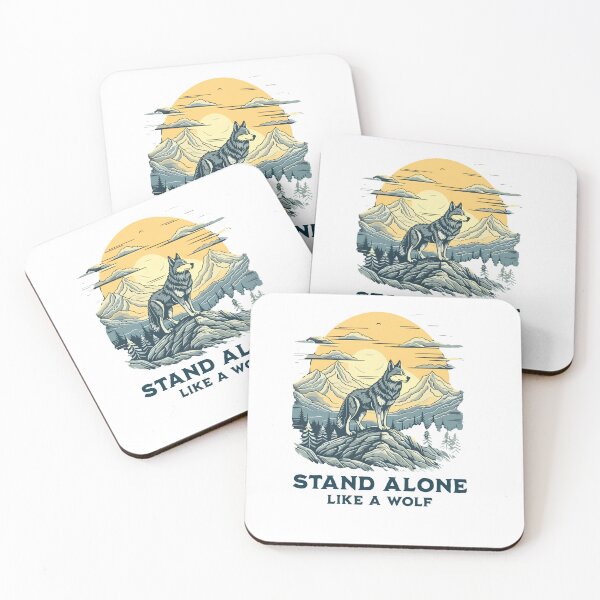 Item preview, stand alone like a wolf designed and sold by BomboStore.