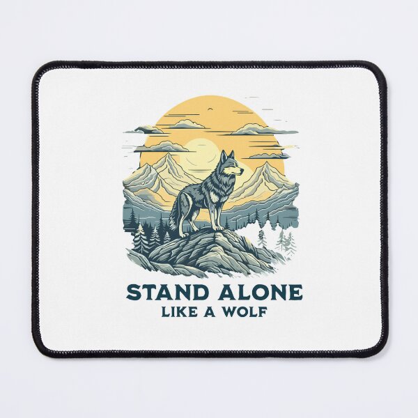 Item preview, stand alone like a wolf designed and sold by BomboStore.