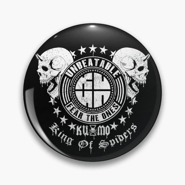 Item preview, White Kumo Unbeatable Demon Skulls Logo designed and sold by KumosBrand.