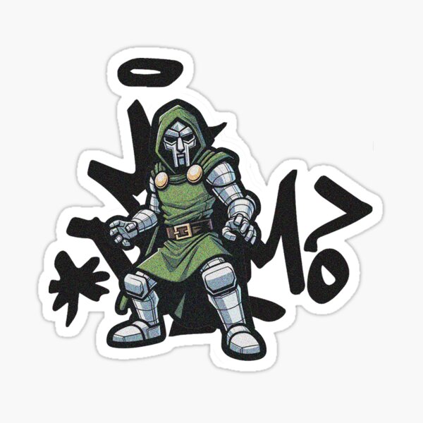 Item preview, MF DOOM Madvillain Graffiti designed and sold by ManyMelany.
