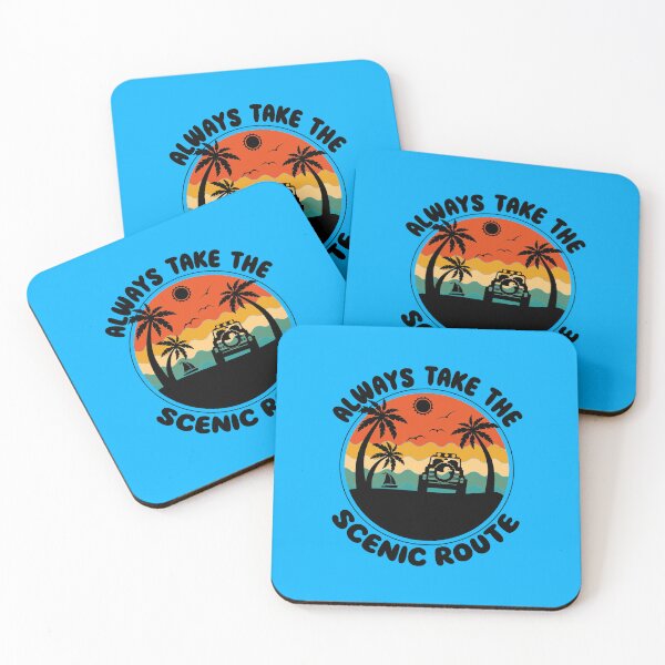 Item preview, ALWAYS TAKE THE SCENIC ROUTE designed and sold by DreamDoesDesign.