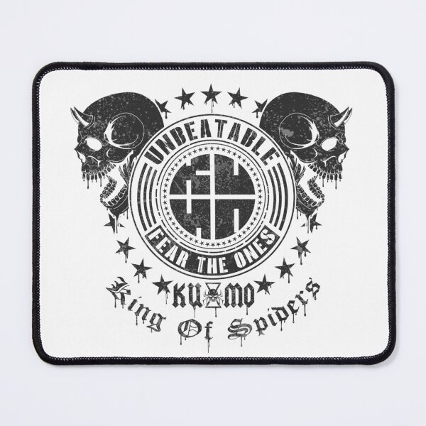 Item preview, Black Kumo Unbeatable Demon Skulls Logo designed and sold by KumosBrand.
