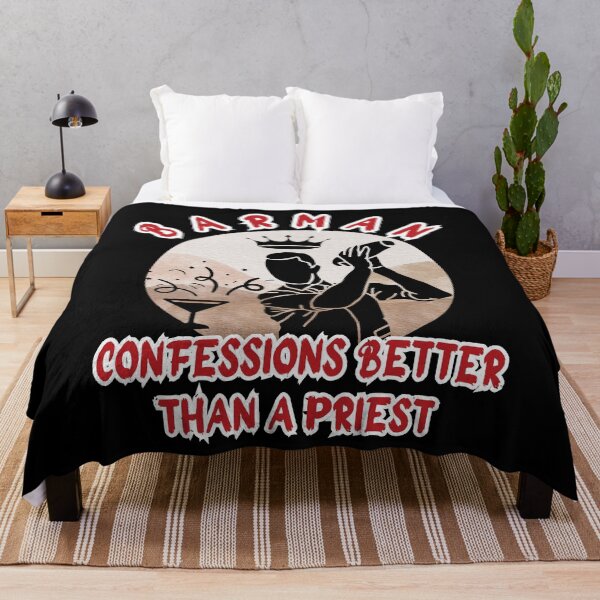 Item preview, Barman, confessions better than A priest,   funny gift for bartender, designed and sold by GroonSpace.