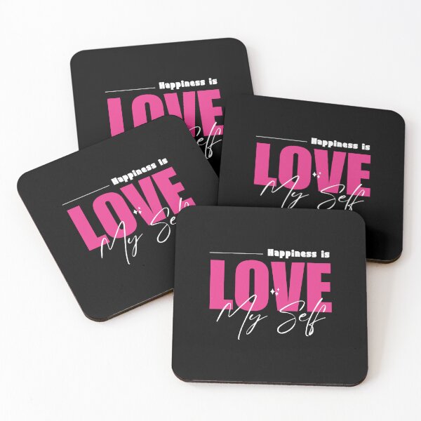 Item preview, Happiness is Love My Self designed and sold by kuhlartde.