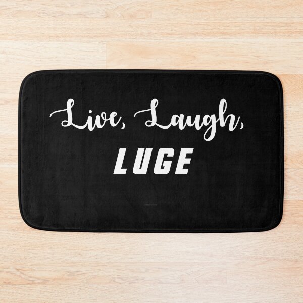 Item preview, Live, Laugh, Luge designed and sold by Logo-A-GoGo.
