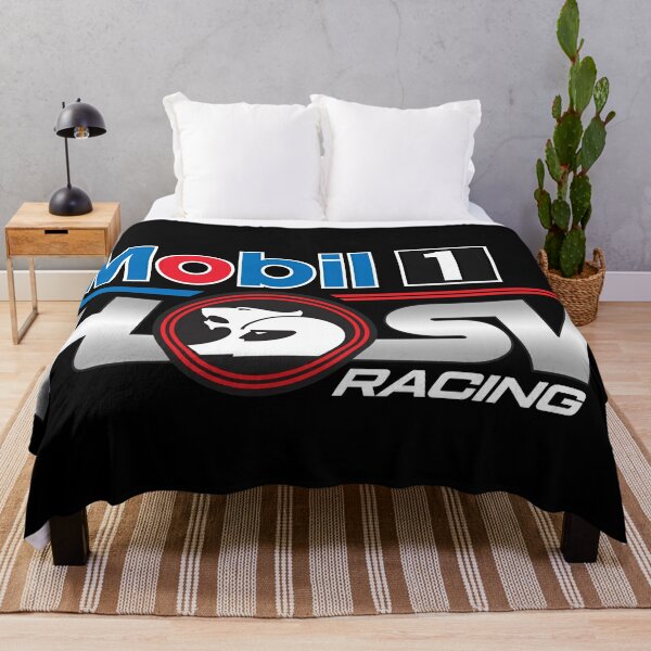 Mobil 1 Racing Throw Blankets for Sale | Redbubble