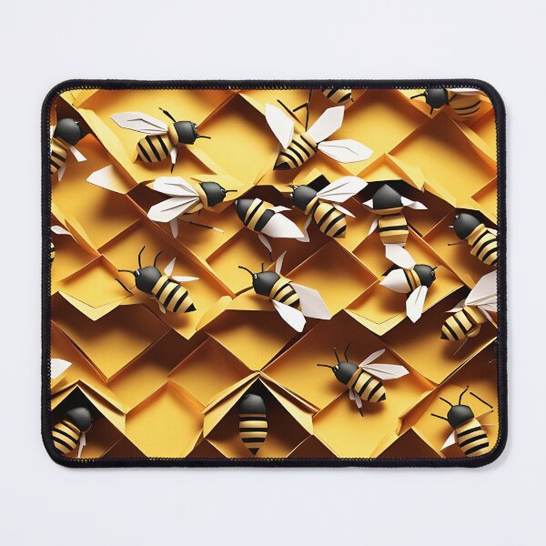 Item preview, Origami Art - Buzzing Haven: The World of Bees and Their Hive designed and sold by ArtfulFolds.