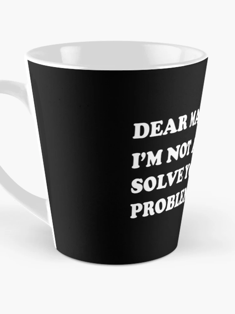 Thumbnail 3 of 4, Coffee Mug, Dear Math designed and sold by ScienceCorner.