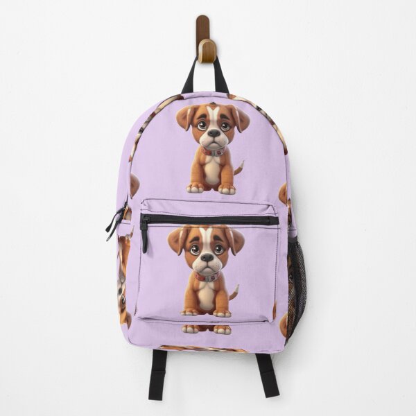 Item preview, Cute dog puppy breed Boxer puppy in sitting position designed and sold by JaroDesign2023.