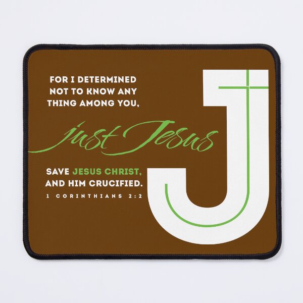 Item preview, Just JESUS (1Corinthians 2:2) version 2 designed and sold by square1studio.
