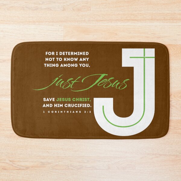Item preview, Just JESUS (1Corinthians 2:2) version 2 designed and sold by square1studio.