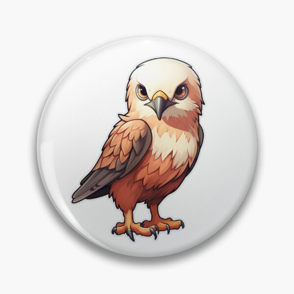 Item preview, Red Kite Kawaii UK Bird Inspired Art and Stickers designed and sold by CDC40.