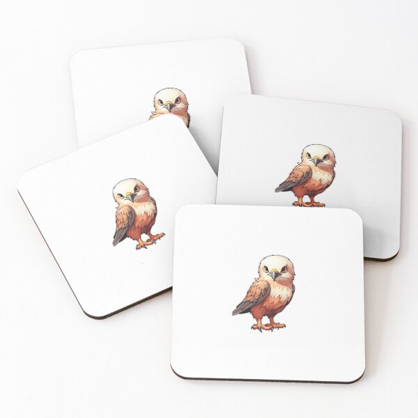 Item preview, Red Kite Kawaii UK Bird Inspired Art and Stickers designed and sold by CDC40.