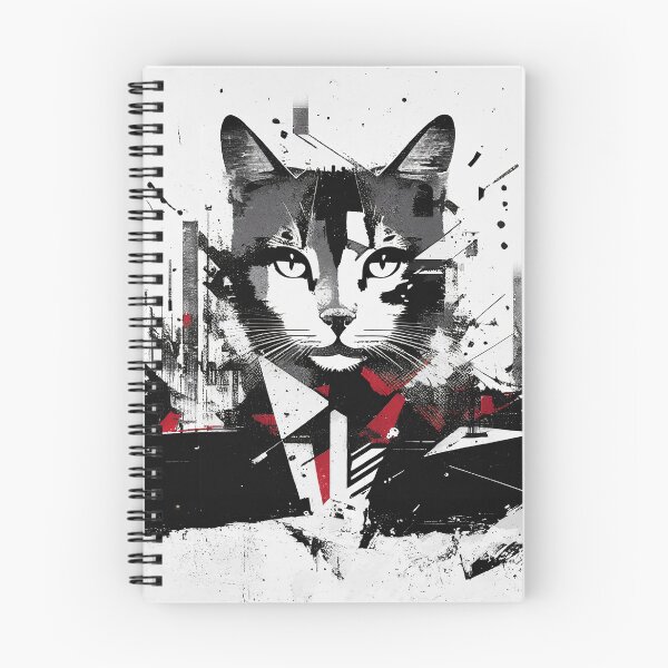 Item preview, Noir Feline Revolution - Urban Anarchy Cat Art designed and sold by bsilvia.