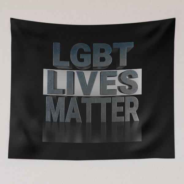 Item preview, LGBT Lives Matter designed and sold by Malaclypse235.