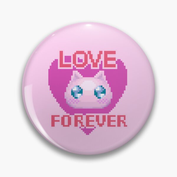 Item preview, Needy Streamer Overload - Love Forever Sticker designed and sold by FrieraArtStudio.