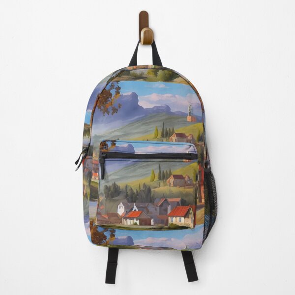 Item preview, An Old Country Town designed and sold by Paw's Arts.