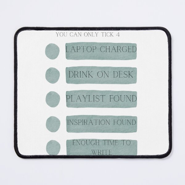 Item preview, Writers Checklist designed and sold by LaurensAnatomy.