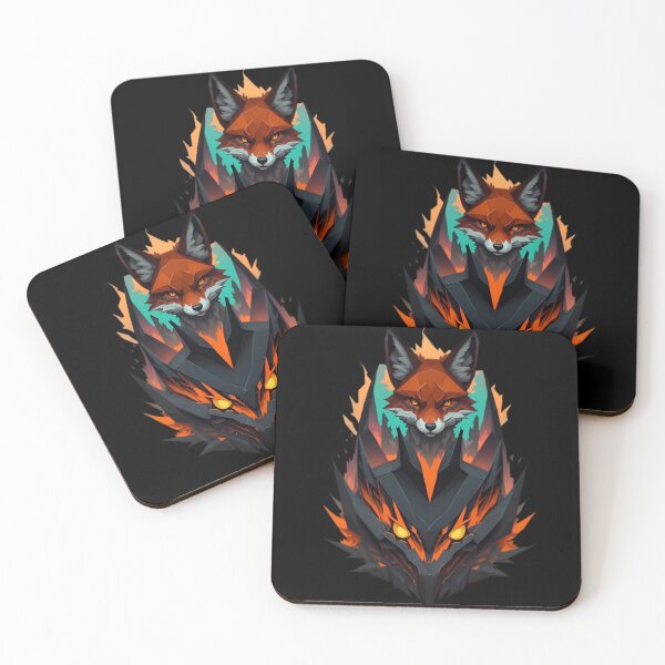 Item preview, Supervillain Fox - Polygon Art designed and sold by PolygonPinnacle.
