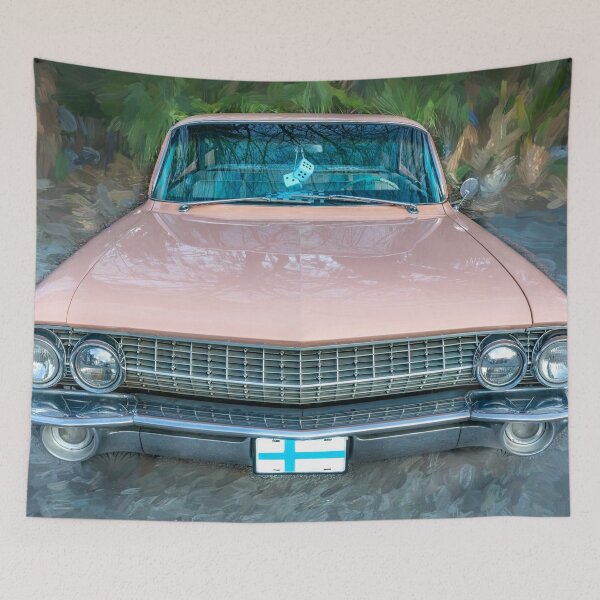Item preview, 1961 Pink Cadillac Coupe deVille X100 designed and sold by RichFrancoCars.