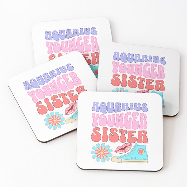 Item preview, Aquarius younger sister in retro pastel colours designed and sold by BritishDelights.