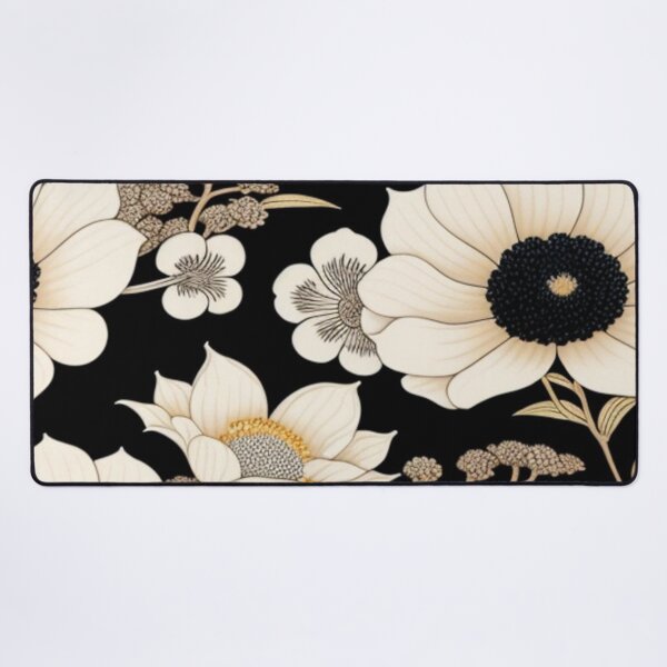 Item preview, Ivory colored Japanese floral designed and sold by Roxburylane.