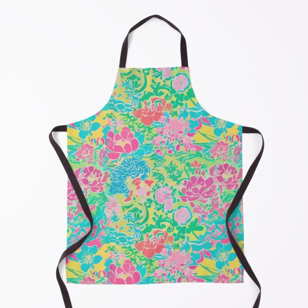 Item preview, Preppy spring flowers on yellow designed and sold by SophieClimaArt.