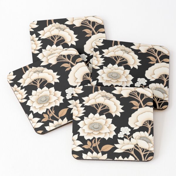 Item preview, Elegant Japanese floral design  designed and sold by Roxburylane.