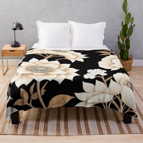 Item preview, Elegant Japanese floral design designed and sold by Roxburylane.