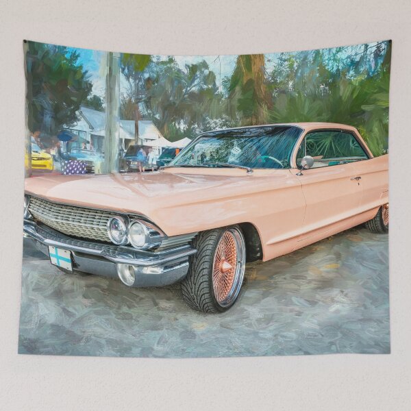 Item preview, 1961 Pink Cadillac Coupe deVille X103 designed and sold by RichFrancoCars.