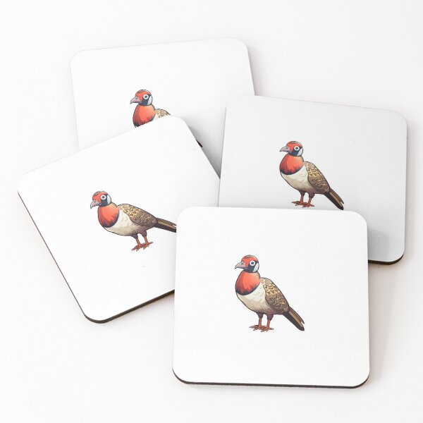 Item preview, Pheasant Kawaii UK Bird Inspired Art and Stickers designed and sold by CDC40.