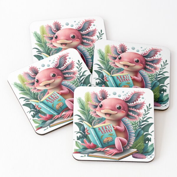 Item preview, Axolotl Reading designed and sold by SellingWSarah17.