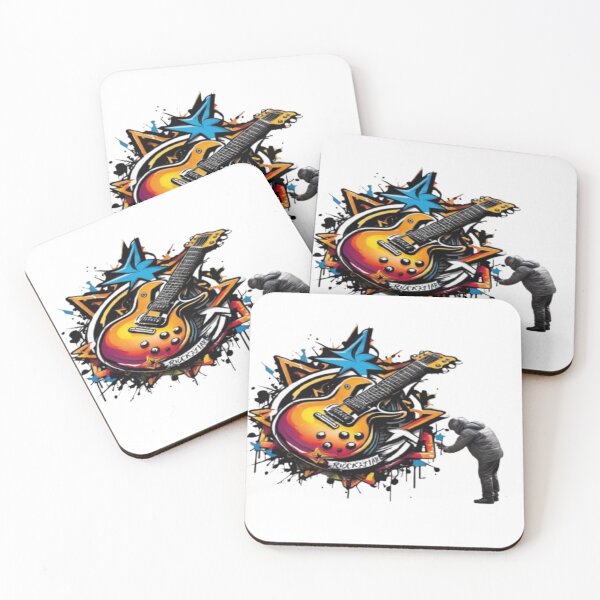 Item preview, "Melodic Murals: The Guitarist's Canvas" designed and sold by HarmonyGuitars.